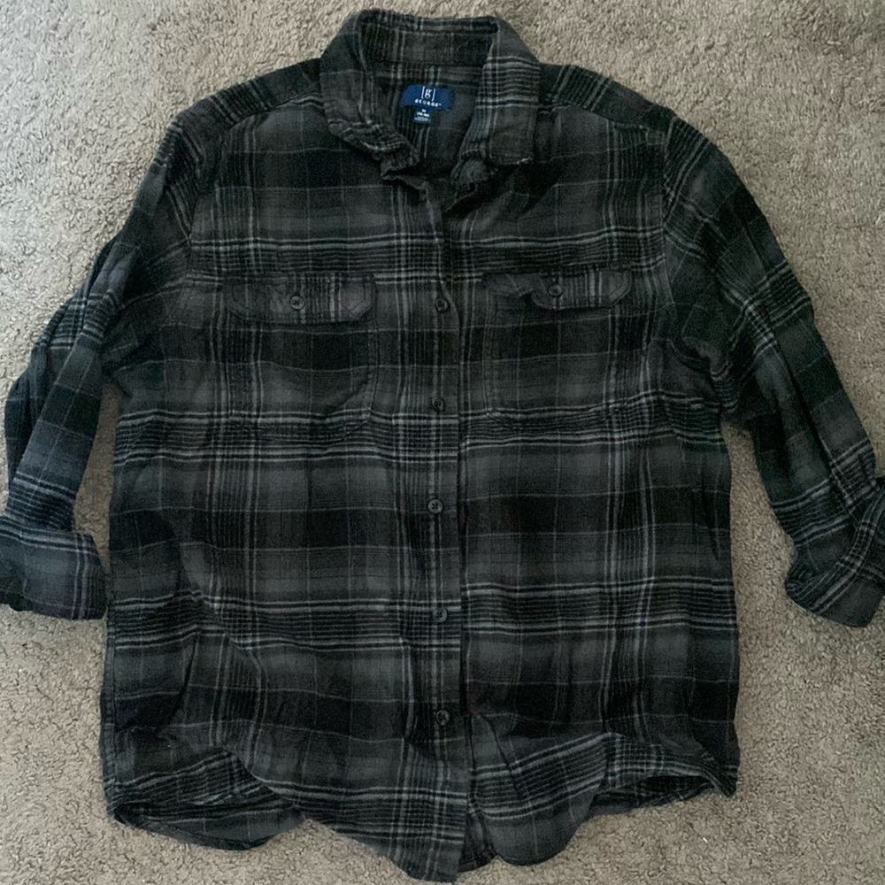 Black flannel
